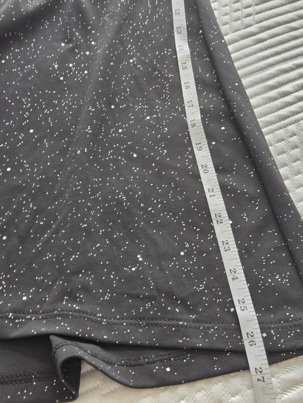 Black Sparkle Women's Slip Dress - Picture 3 of 3
